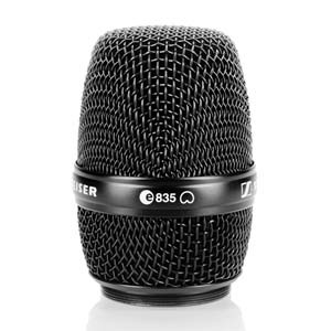 Sennheiser MMD835-1 BK Cardioid Mic Head (Black)